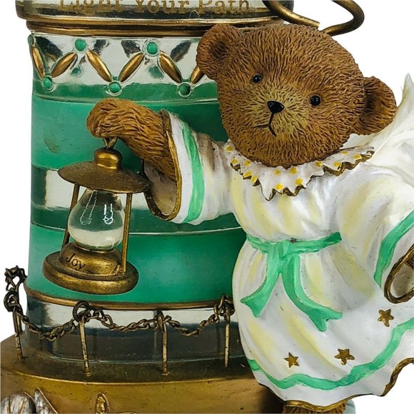 May Peace Light Your Path Figurine Bearers of Light Collection Bear Lighthouse - Picture 2 of 11